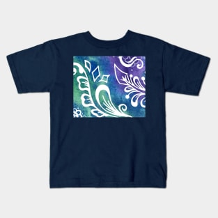 Cool Watercolor Mandala Kids T-Shirt